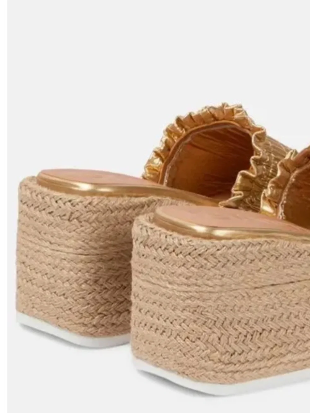 Ganni platform espadrille